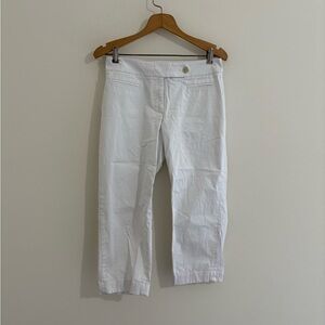 LOFT Crisp White Pants